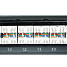 18 Puertos 1U Cat6 RJ45 UTP Patch Panel